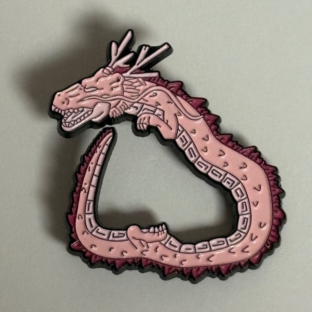 Dragon Ball Z DBZ Shenron Pink New Era Frame Hat Pin Fitted Hats Pins Dragon